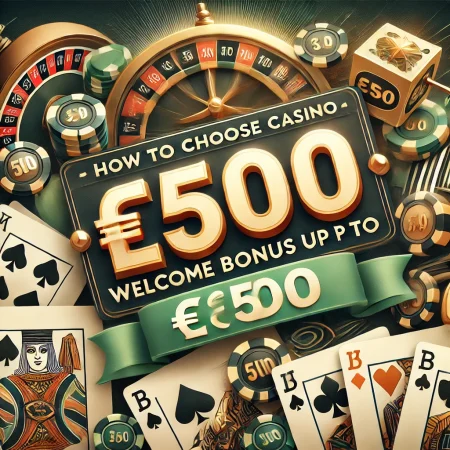 How to Choose the Best Casino with a Welcome Bonus up to €500