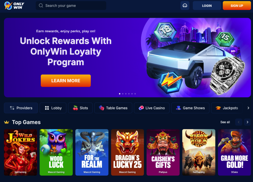 onlywin casino